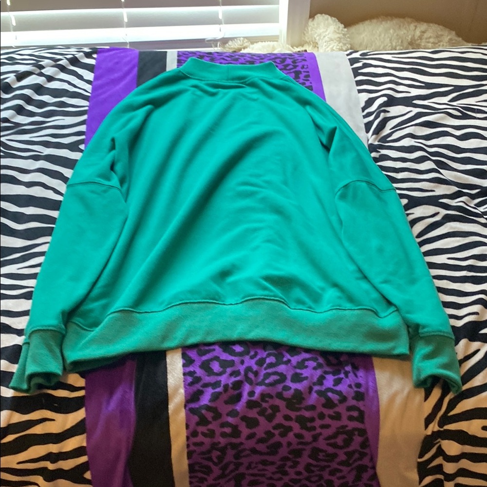 Vibrant Green Sweatshirt